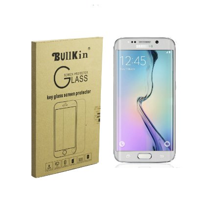 BullKin Tempered Glass Screen Protector for Samsung S6 Edge